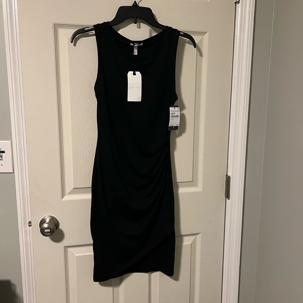Elegant Black Sleeveless Dress Leith Melrose and Market